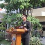 Polres Nganjuk Gelar Upacara Bendera Peringati Semangat Juang Pahlawan 10 November 2023